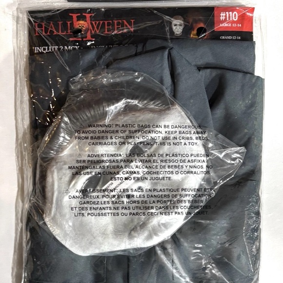 Halloween II Michael Myers Kids Costume - Black - Picture 2 of 6